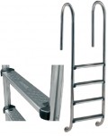 Лестница Wall Standart 3 ступени без накладками, AISI-304 Арт. 05493