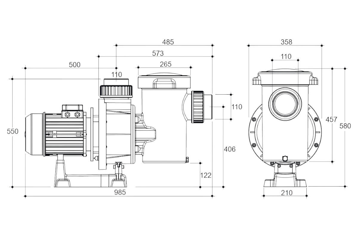     883/ Gemas FLOODER =10 4,0 400 (0111FLO55)